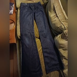 Citizens of Humanity dark wide leg Jean's